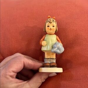 Goebel Orange and Cream Doll with Accessories